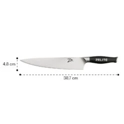 Comfort Pro Serie 10" Chefmesser 56 HRC Edelstahl -Haushaltsgeräte Store 10039025 yy 0005 logo