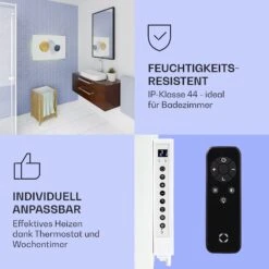 Mojave 750 Smart 2-in-1 Heizgerät Infrarot Konvektor 85x60cm 750W RGB-Licht -Haushaltsgeräte Store 10039821 de 0006 logo