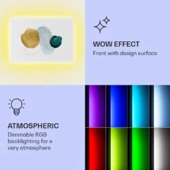 Mojave 750 Smart 2-in-1 Heizgerät Infrarot Konvektor 85x60cm 750W RGB-Licht -Haushaltsgeräte Store 10039821 uk 0003 logo