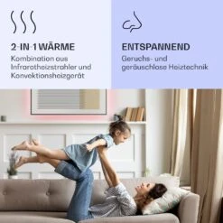 Mojave 1000 Smart 2-in-1 Heizgerät Infrarot Konvektor 120x60cm 1000W RGB-Licht -Haushaltsgeräte Store 10039826 de 0004 logo