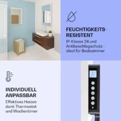 La Palma 1000 Smart 2-in-1 Heizgerät Infrarot Konvektor 120x60cm 1000W Spiegel -Haushaltsgeräte Store 10039836 de 0006 logo