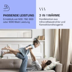 La Palma 900 Smart Infrarotstrahler Konvektor 40x160cm 900W Spiegel Standfuß -Haushaltsgeräte Store 10039839 de 0005 logo