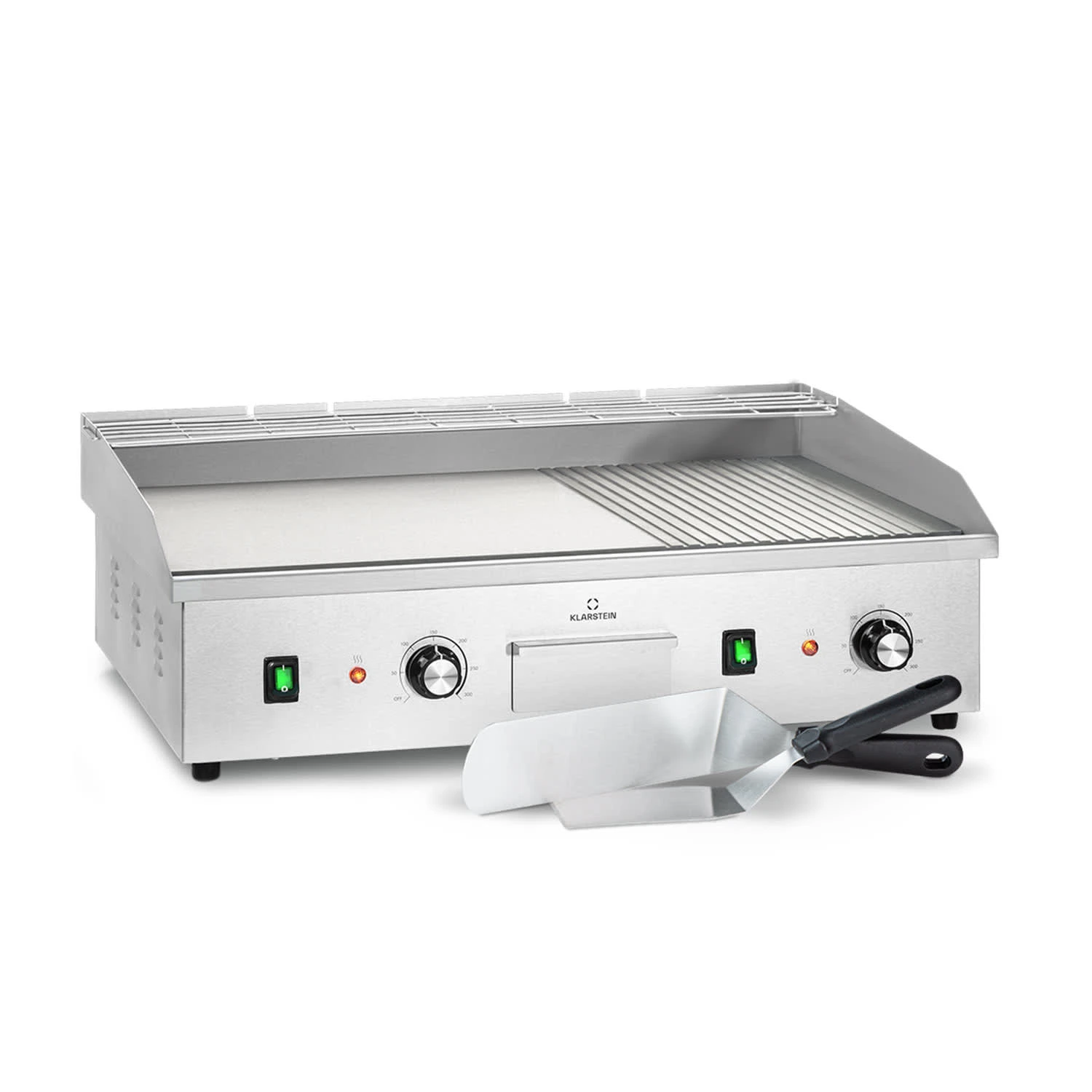Grillmeile 4400 Elektrogrill Plancha 2x2200W Grillplatte Edelstahl 3 Grillmeile 4400 Elektrogrill Plancha 2x2200W Grillplatte Edelstahl