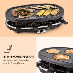 All-U-Can-Grill Raclette Raclette-Grill 4-in-1 Zubehör Für 8 Personen 11 All-U-Can-Grill Raclette Raclette-Grill 4-in-1 Zubehör Für 8 Personen -Haushaltsgeräte Store 10039923 de 0003 logo