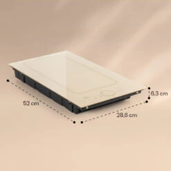 Victoria Domino Induktionskochfeld Einbau 3500W Flexzone Timer 15 Victoria Domino Induktionskochfeld Einbau 3500W Flexzone Timer -Haushaltsgeräte Store 10040200 yy 0007 dimensions