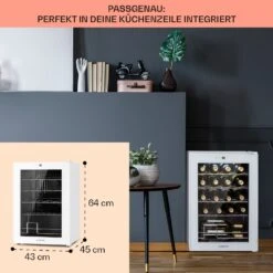 Shiraz 20 Uno Weinkühlschrank 53l 20Fl Touch-Bedienfeld 5-18°C 15 Shiraz 20 Uno Weinkühlschrank 53l 20Fl Touch-Bedienfeld 5-18°C -Haushaltsgeräte Store 10040216 de 0006 usp