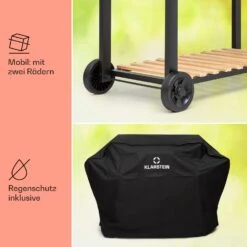 Aberdeen Double Holzkohlegrill Smoker Thermometer 2 Seitentische Mobil 18 Aberdeen Double Holzkohlegrill Smoker Thermometer 2 Seitentische Mobil -Haushaltsgeräte Store 10040293 de 0008 usp