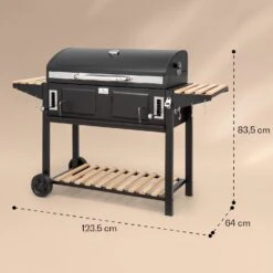 Aberdeen Double Holzkohlegrill Smoker Thermometer 2 Seitentische Mobil 19 Aberdeen Double Holzkohlegrill Smoker Thermometer 2 Seitentische Mobil -Haushaltsgeräte Store 10040293 yy 0011 dimensions