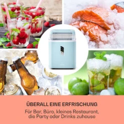 Albaron Eiswürfelmaschine Bullet-Eis 12 Kg / 24 H 1,5 Ltr. Display -Haushaltsgeräte Store 10040344 de 0003 logo