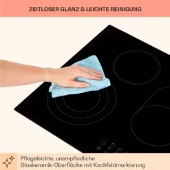 Virtuosa 5 Einbaukochfeld 5 Zonen 8500W Glaskeramik -Haushaltsgeräte Store 10041117 de 0007 usp