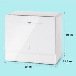 Emerald 5 Slim Geschirrspüler Freistehend 7 Programme Touch-Control -Haushaltsgeräte Store 10041185 yy 0007 dimensions