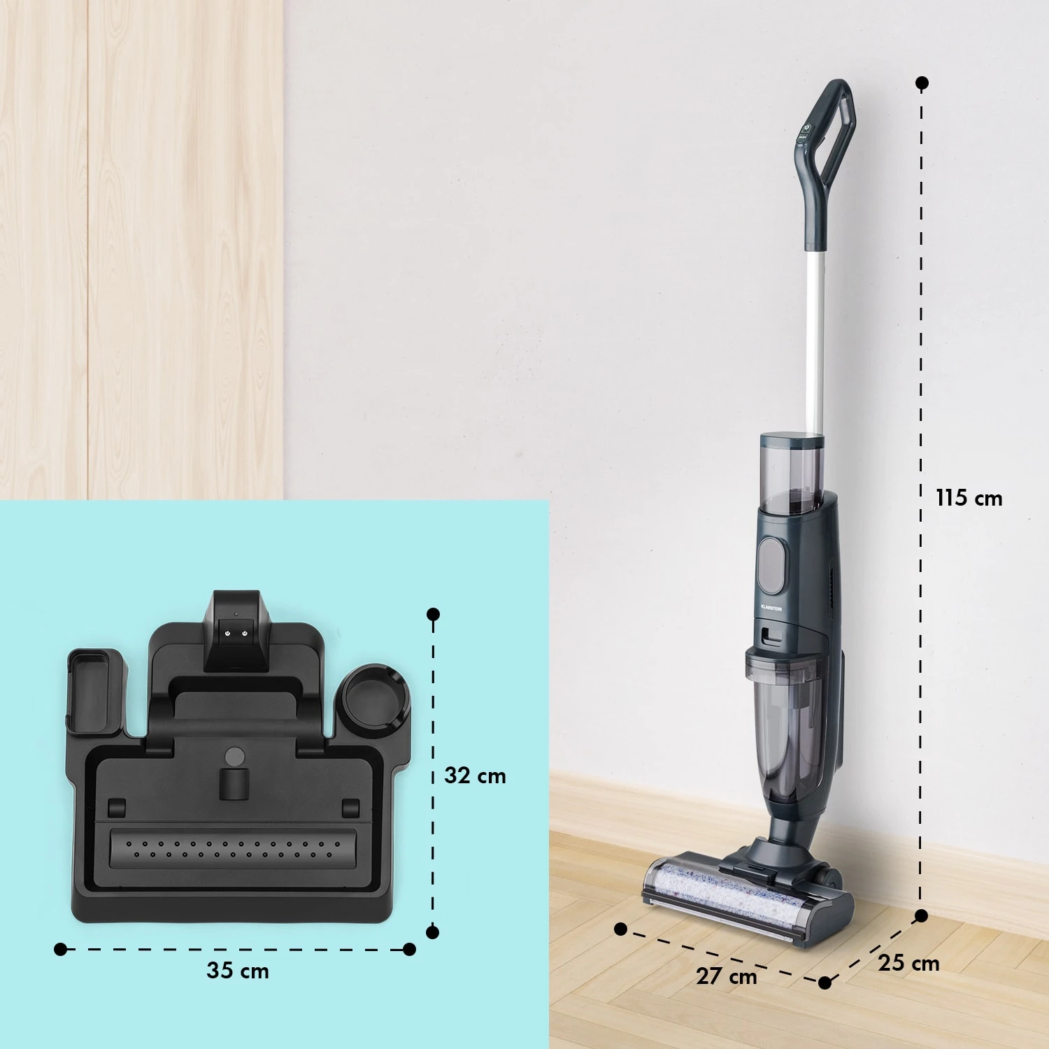 Caswell Plus Nass-/Trockensauger Kabellos Akkubetrieben LED-Display 10 Caswell Plus Nass-/Trockensauger Kabellos Akkubetrieben LED-Display – Bild 8