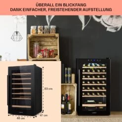 Barossa 32 Uno Weinkühlschrank 1 Zone 95 Liter / 36 Flaschen Touch-Display -Haushaltsgeräte Store 10041395 de 0006 usp