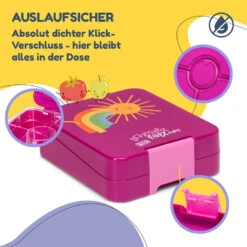 Klarstein Schmatzfatz Easy Snackbox 4 Fächer 18 X 15 X 5 Cm (BxHxT) -Haushaltsgeräte Store 10045068 de 0003 usp