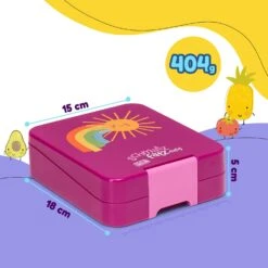 Klarstein Schmatzfatz Easy Snackbox 4 Fächer 18 X 15 X 5 Cm (BxHxT) -Haushaltsgeräte Store 10045068 yy 0008 usp