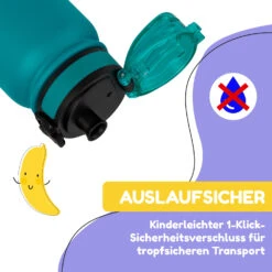 Wakaba Thermosflasche 550 Ml Edelstahl Tritan BPA-frei -Haushaltsgeräte Store 10045260 de 0003 usp