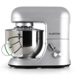Bella Argentea Komplettset Küchenmaschine + Zusatzschüssel Silber 10 Bella Argentea Komplettset Küchenmaschine + Zusatzschüssel Silber -Haushaltsgeräte Store 60001830 yy 0003 detail Klarstein Bella Argentea Kuechenmaschine reedit
