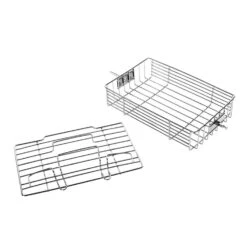 VitAir Zubehör-Set 3-teilig Edelstahl Aluminium-Druckguss -Haushaltsgeräte Store 60002085 yy 0007 titel Klarstein VitAir Steak Kaefig